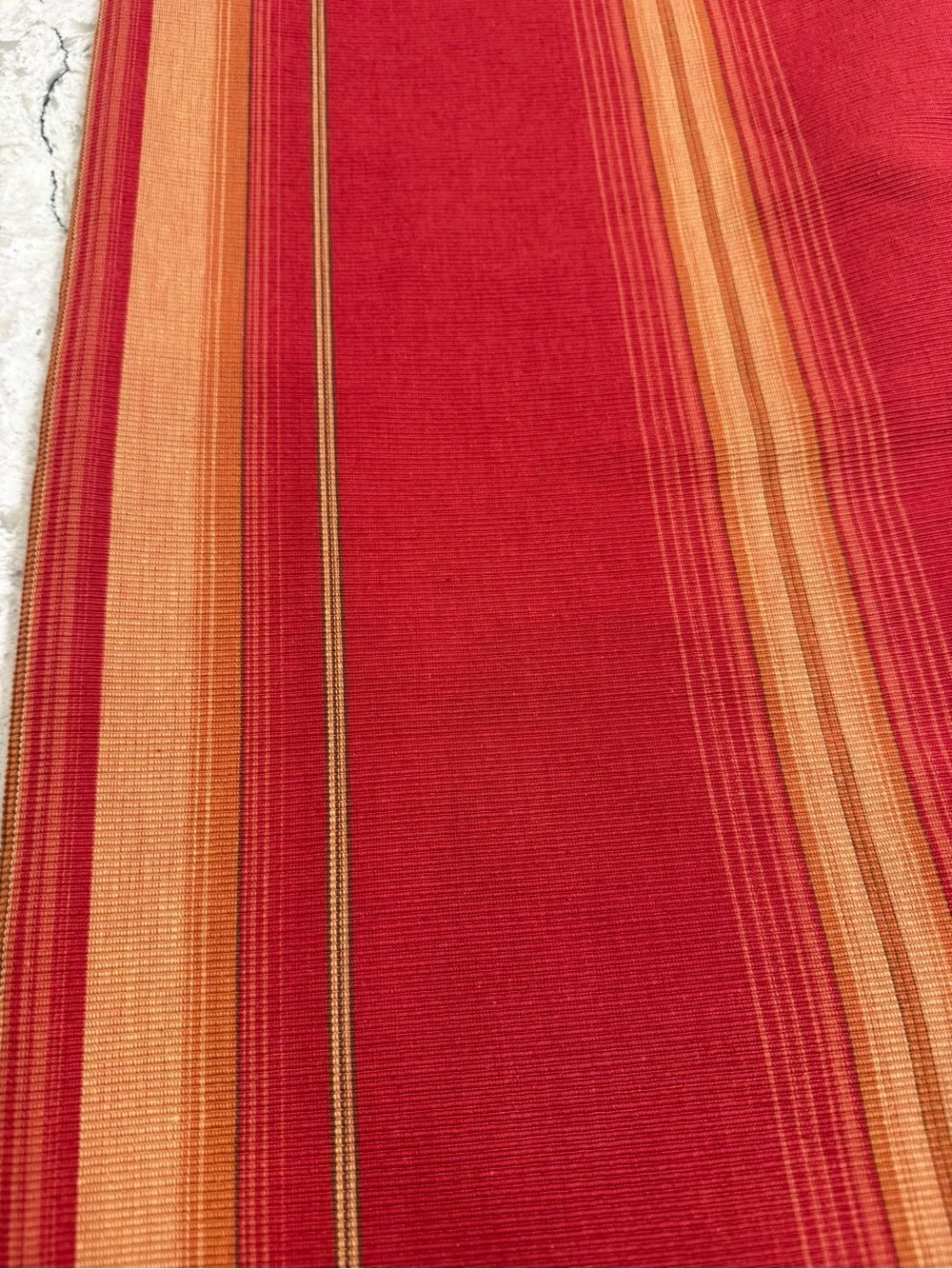 Pottery Barn Blackout Curtain Panels Spice Sunset Stripe 96” Length, Set of 2